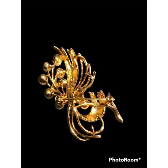 Beautiful Vintage Faux Pearl Pin - Picture 2 of 3
